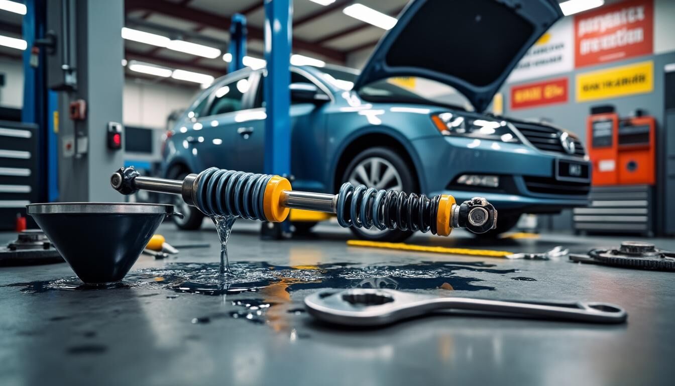 Découvrez comment détecter et réparer un amortisseur qui fuit. Suivez nos conseils pratiques pour identifier les signes de fuite et apprenez les étapes essentielles pour restaurer la performance de votre véhicule.