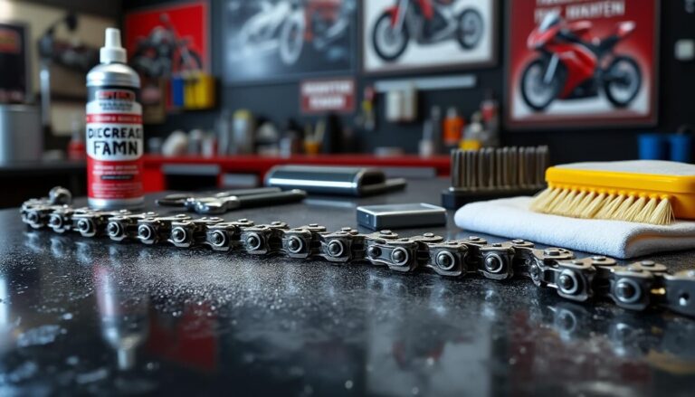 Découvrez comment dégraisser efficacement la chaîne de votre moto. Suivez nos conseils étape par étape pour garantir un entretien optimal et prolonger la durée de vie de votre moto tout en améliorant ses performances.