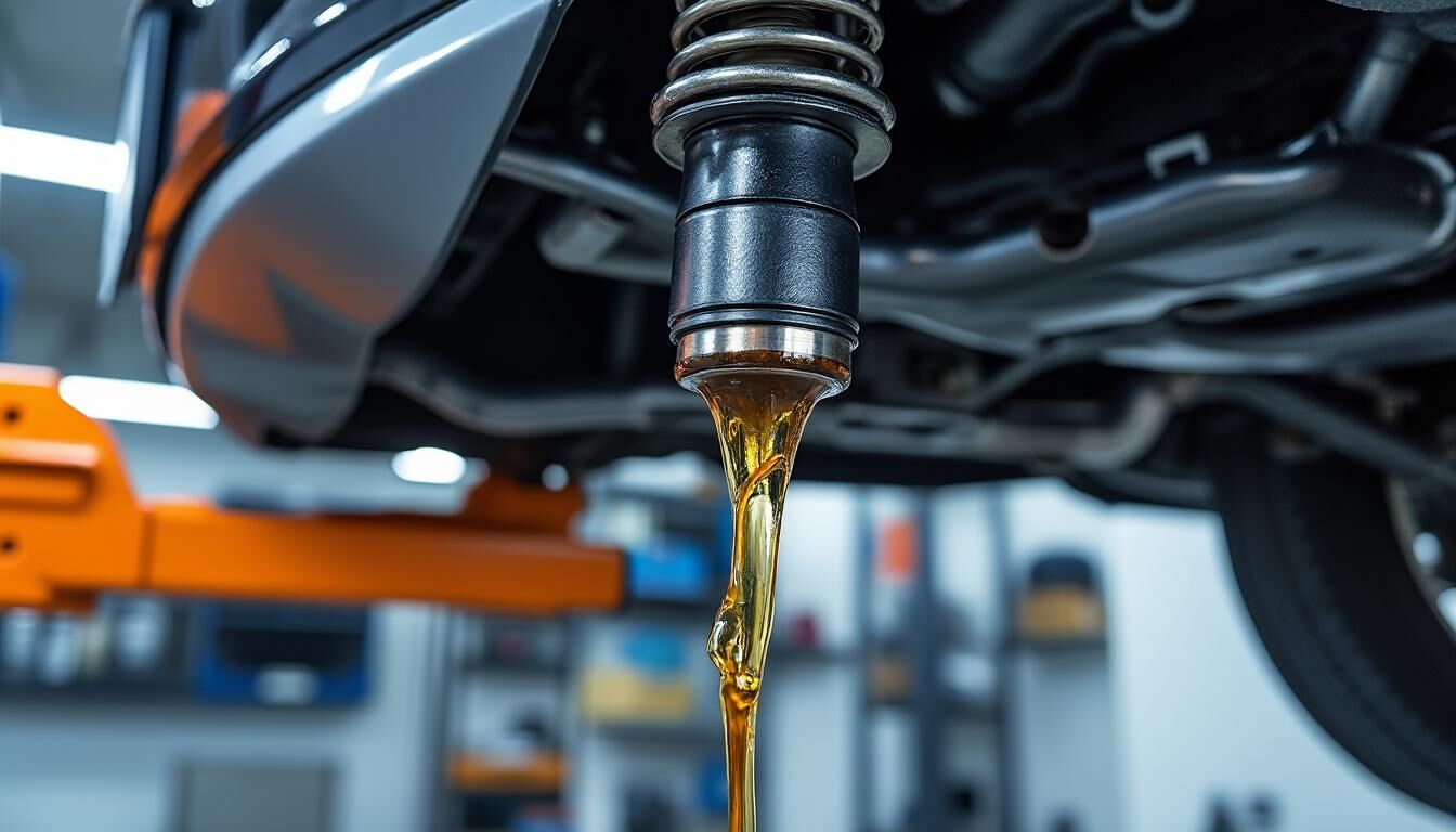 Découvrez comment identifier les signes d'un amortisseur qui fuit et les étapes à suivre pour réparer ce problème, garantissant ainsi votre sécurité et le bon fonctionnement de votre véhicule.